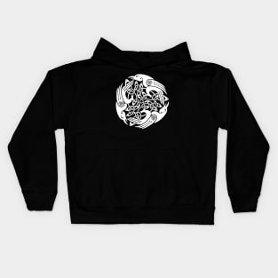 Celtic White Ravens Kids Hoodie